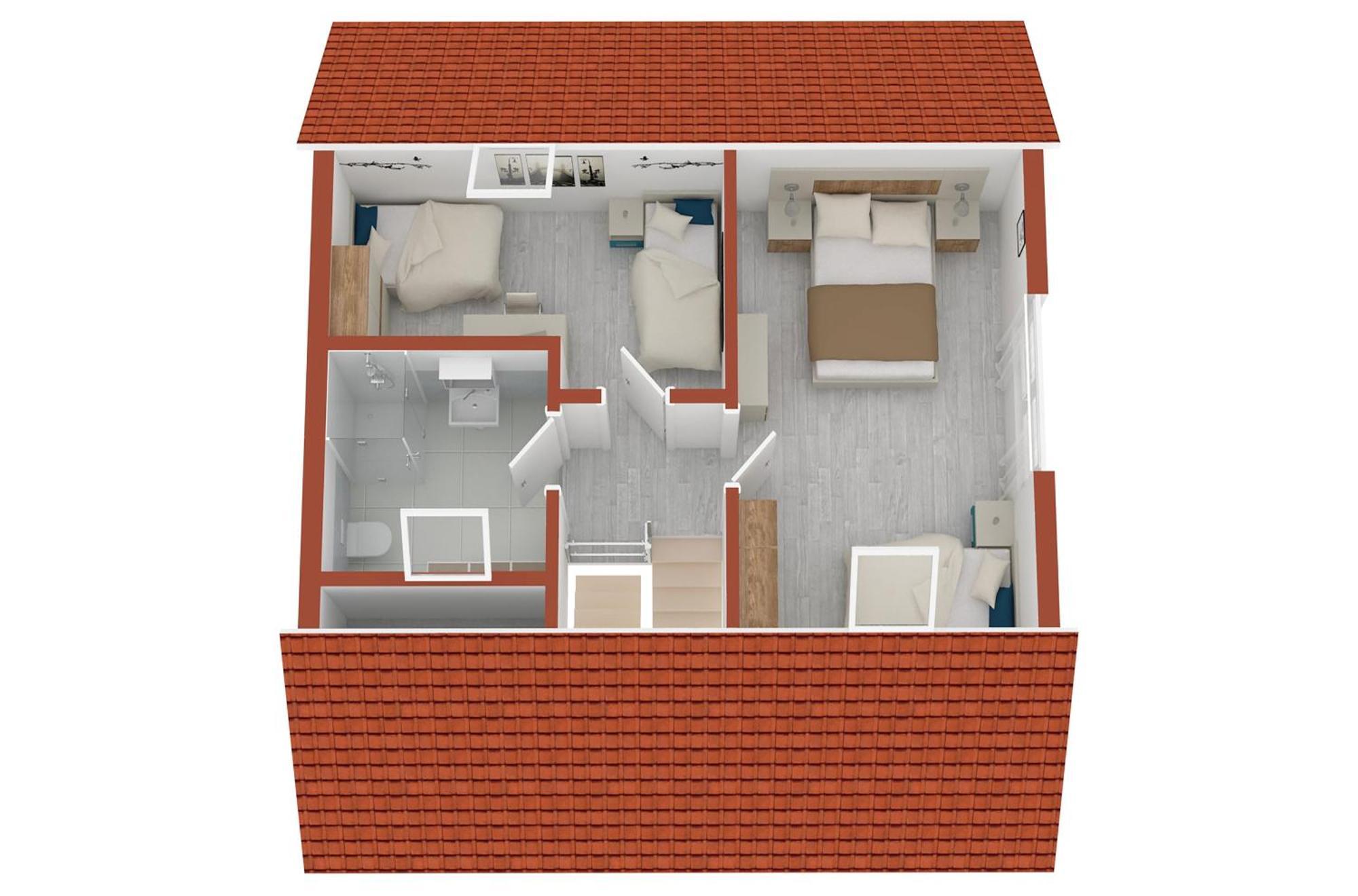 Ferienhaus Schwanensee Fuenfseen Exteriér fotografie